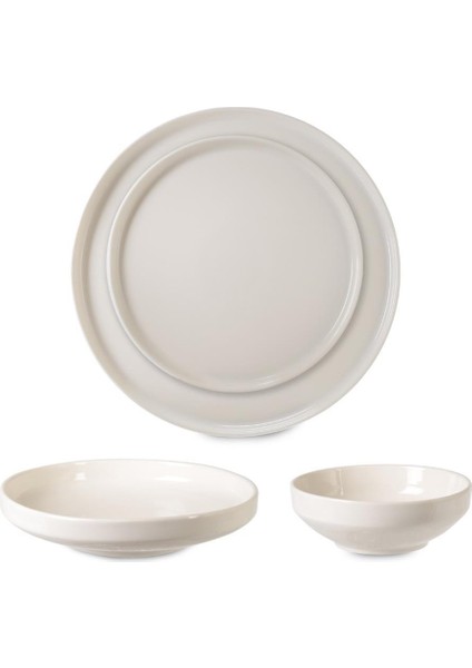 Toledo 6 Kişilik 24 Parça Yemek Takımı