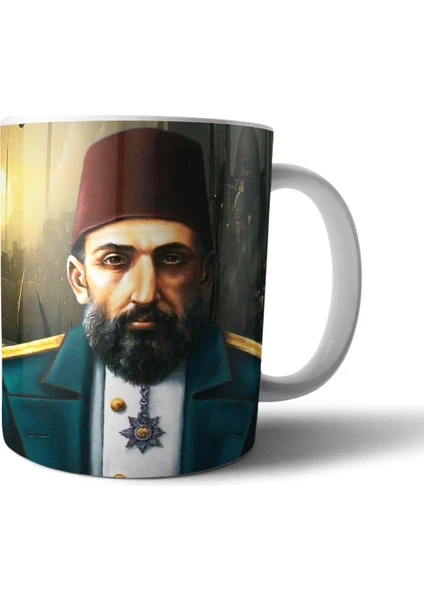 Sultan Iı. Abdülhamid Han Kupa Bardak Model 2