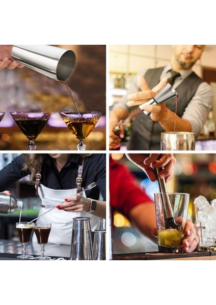 750ML 6 Parça Paslanmaz Çelik Kokteyl Karıştırma Seti (Yurt Dışından) modelleri