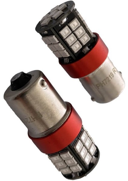 P21W Tek Duy Kırmızı LED Stop Oto Ampulü PH7219R modelleri