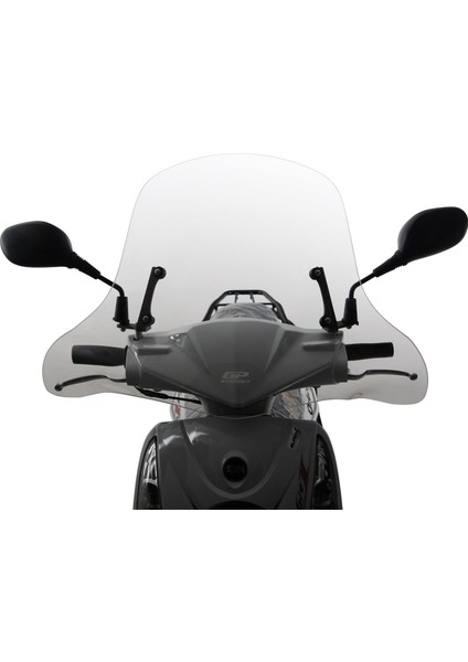 SYM Orbit II 50 2022-2024 Uyumlu Elcikli Ön Cam Füme 48 cm fiyatları