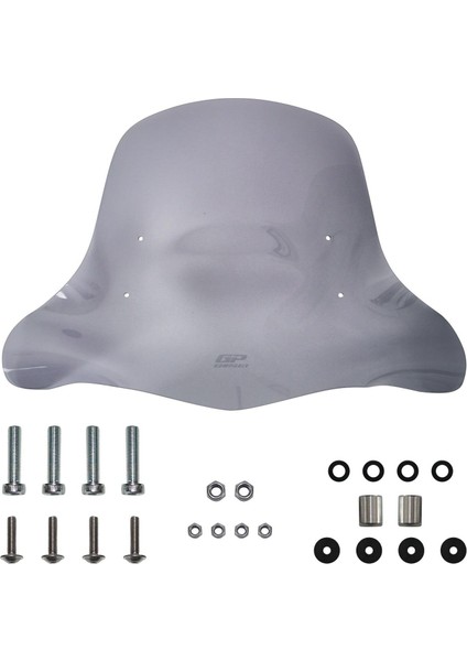 SYM Orbit II 50 2022-2024 Uyumlu Elcikli Ön Cam Füme 48 cm indirimleri