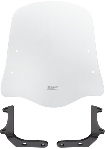 SYM Orbit II 50 2022-2024 Uyumlu Ön Cam Şeffaf 42 cm