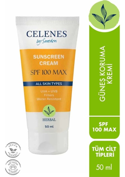 Herbal Güneş Koruma Kremi 100 Max Spf 50 ml