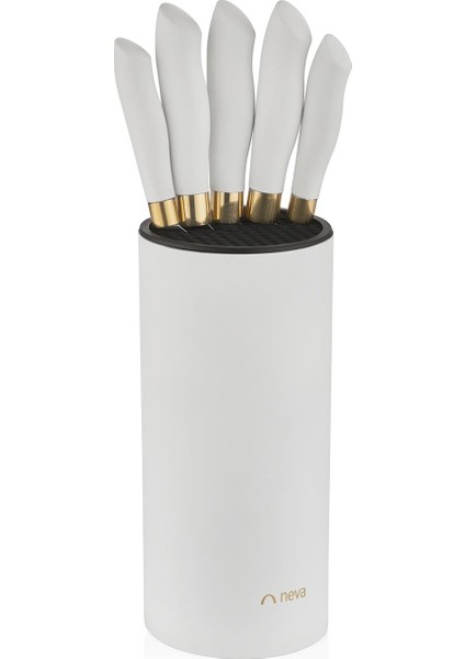 N3241 Lilyum Gold Silindir 6 Lı Bıçak Seti