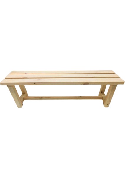 Bench Ahşap Bank Oturmalık Koltuk Ahşap Mobilya