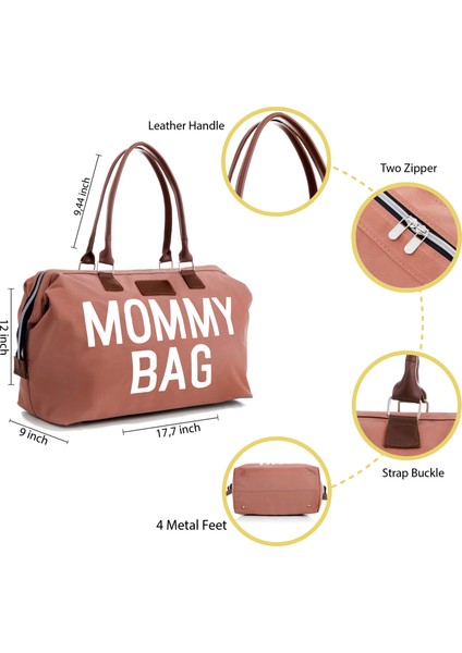 Kadın Mommy Bag Anne Bebek Bakım Çantası