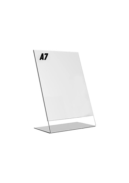 50 Adet A7 L Tipi Dikey Föylük