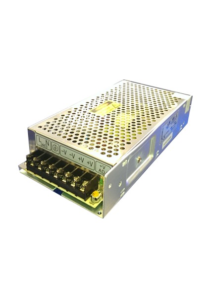220 Volt Giriş 24V 10AH 240W Çıkış - 24 Volt 10 Amper Metal Kasa Trafo Adaptör 24V 10 Amper 240W