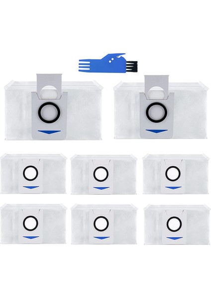 Ecovacs Deebot X1 Için 8 Adet Vakum Torbaları Ecovacs Deebot X1 Turbo Için Omni Toz Torbaları (Yurt Dışından)