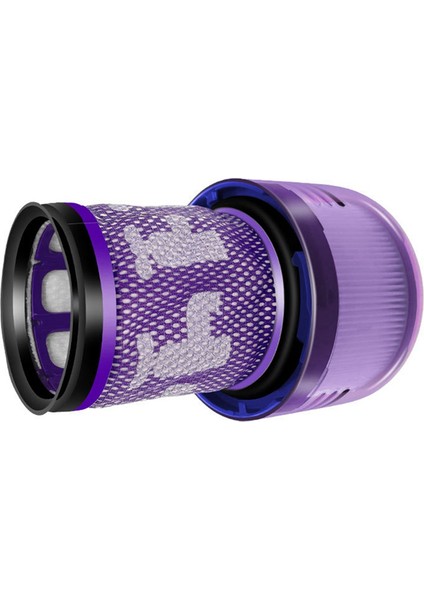 Dyson V12 Slim Için 2 Adet Hepa Filtre - Mor (Yurt Dışından)