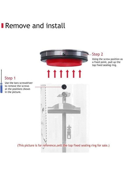 Dy-Son V10/SV12 Elektrikli Süpürge Parçaları Için Toz Haznesi Sızdırmazlık Halkaları, Dy-Son Hazne Bardakları ile Uyumlu 969509-01