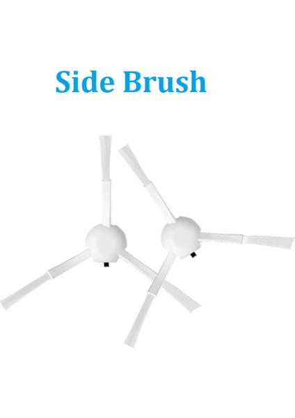 17 Adet Yedek Yedek Parça Xiaomi Mijia B101CN Robot Süpürge Ana Yan Fırça Hepa Filtre Toz Torbası(Yurt Dışından)