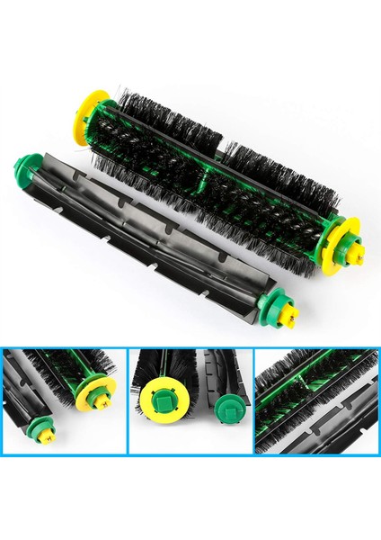 Yedek Ana Fırça Yan Fırça Hepa Filtre Irobot Roomba 500 Serisi 510 530 Robotlu Süpürge Aksesuarları (Yurt Dışından) indirimleri