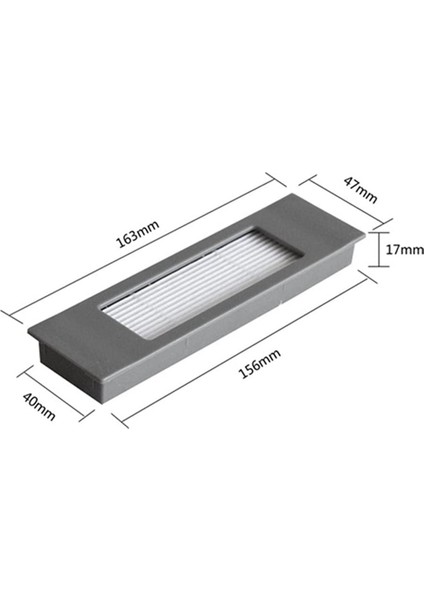 Ecovacs Için Ana Yan Fırça Hepa Filtre Deebot Ozmo N8 N8 + N8 Pro N8 Pro + Elektrikli Süpürge Filtre Aksesuar Seti(Yurt Dışından)