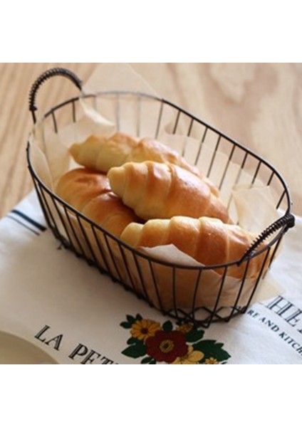 Kore Ins Iskandinav Tarzı Retro Ferforje Meyve Sepeti Aperatif Tepsisi Mini Sehpa Içi Boş Saklama Sepetleri fiyatları