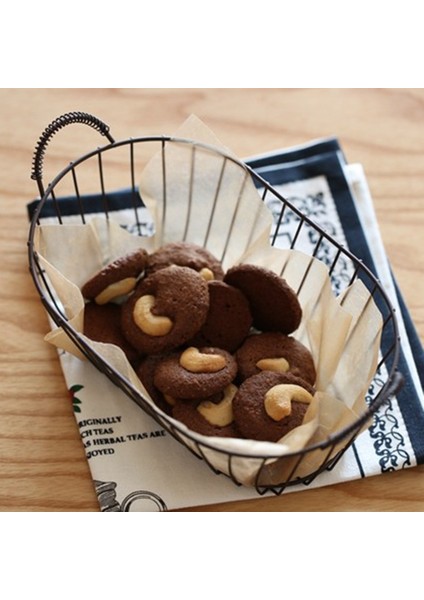 Kore Ins Iskandinav Tarzı Retro Ferforje Meyve Sepeti Aperatif Tepsisi Mini Sehpa Içi Boş Saklama Sepetleri indirimleri