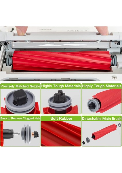 Yedek Parçalar Ana Fırça Yan Fırçalar Hepa Filtre Roborock S7 T7S Için Uyumlu Robot Elektrikli Süpürge Aksesuarları fiyatları