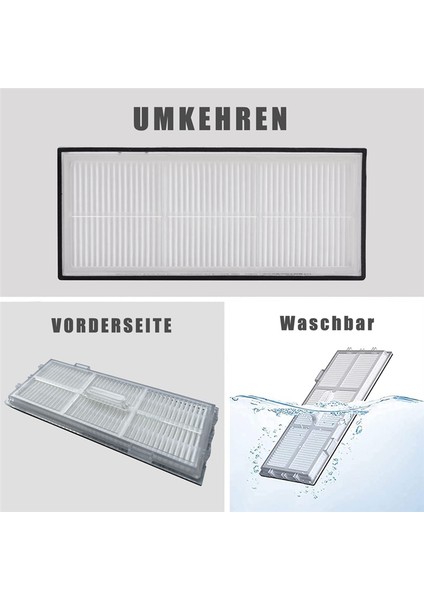 Yedek Parçalar Ana Fırça Yan Fırçalar Hepa Filtre Roborock S7 T7S Için Uyumlu Robot Elektrikli Süpürge Aksesuarları fırsatları