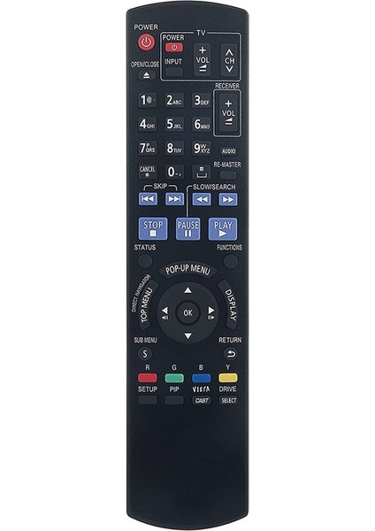Panasonic Blu-Ray Disk Oynatıcı Için Uzaktan Kumanda N2QAYB000378 DMP-BD60 DMP-BD80 DMP-BD35 DMP-BD605 DMP-BD601 DMP-BD80K