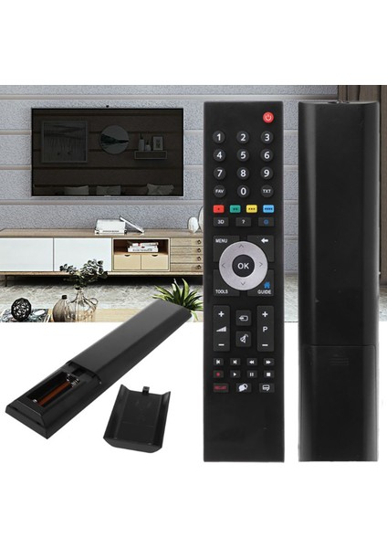 TP7187R Grundıg Smart Tv Için Uzaktan Kumanda Değiştirme Uzaktan Kumanda TP7187R Siyah fiyatları