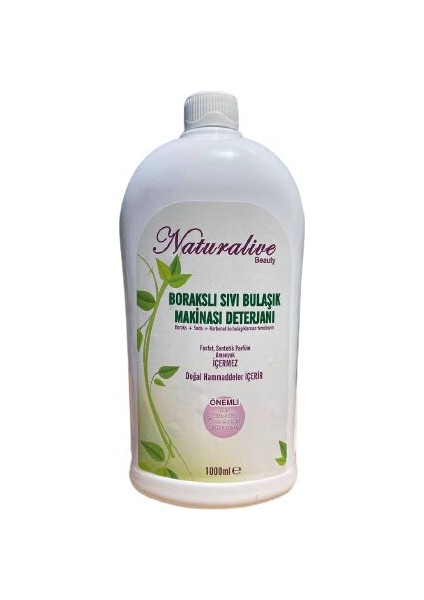 Borakslı Sıvı Makine Bulaşık Deterjanı 1000 ML