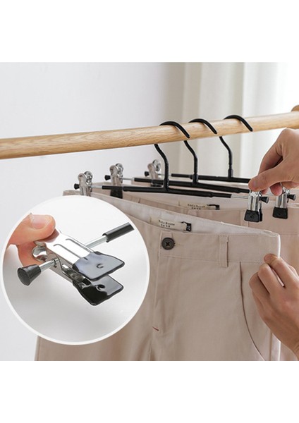 Etek Askıları - Klipsli Pantolon Askıları 10'lu Klipsli Askılar Ayarlanabilir Kaymaz Pantolon Askıları Pantolon Giysileri-A(Yurt Dışından) modelleri