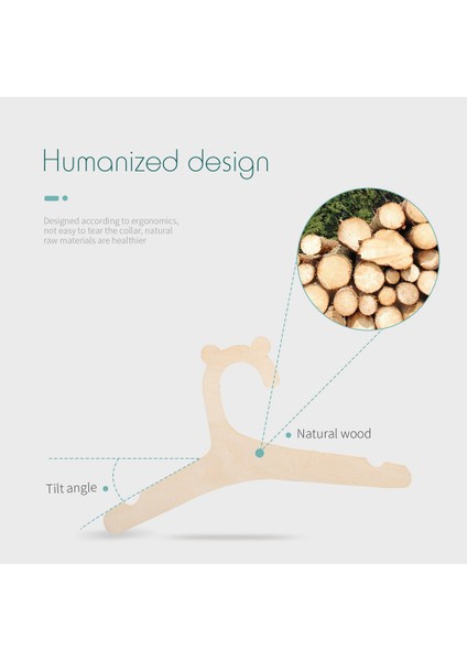 30 Adet Ahşap Askı Bebek Giysileri Için Doğal Ahşap Askı Bebek Giysileri Için Askı Raf Odası Kreş Dekor Çocuklar Için indirimleri