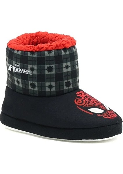 Erkek Çocuk Baskılı Panduf Siyah Sayol