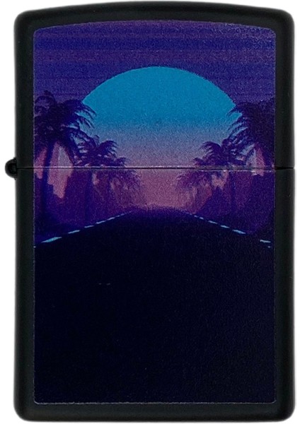 Harley-Davidson 218 Sunset Black Light Design Çakmak