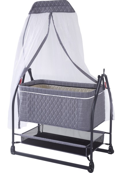 Roma Anne Yanı Sepet Beşik Tekerlekli Sabitlemeli Cibinlikli Katlanır Portatif Sepet Beşik fırsatları