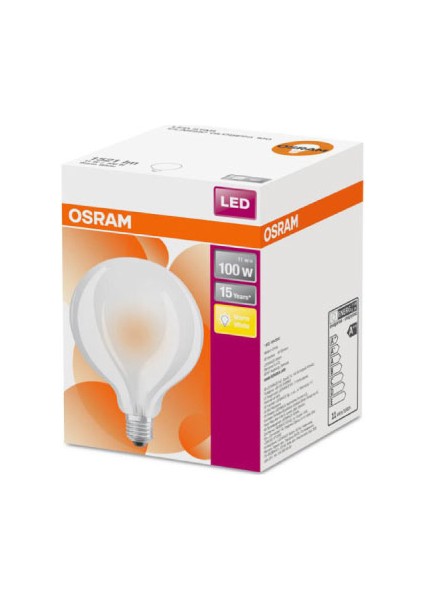 Led Star Fil Globe 11W Sarı Işık E-27 1521lm Ampul