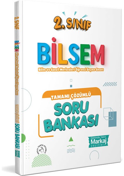 Marka Yayınları 2. Sınıf Bilsem Çözümlü Soru Bankası -j Yayınları