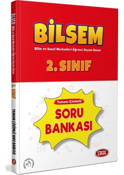 Data Yayınları 2. Sınıf Bilsem Tamamı Çözümlü Soru Bankası