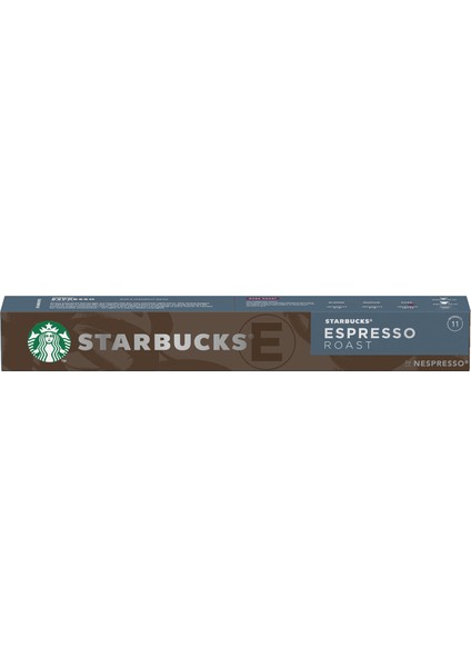 Starbucks® Espresso Roast By Nespresso 10 Kapsül