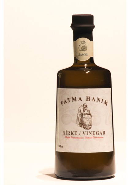 Limon Sirkesi 500 ml Meşe Fıçılarında Fermantasyon