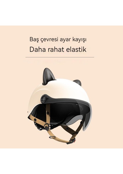 OoTdd Dört Mevsim Unisex Kask Motosiklet Kaskı (Yurt Dışından)