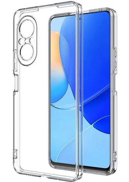 Huawei Nova 9 Se Kılıf Kamera Korumalı Şeffaf Kapak