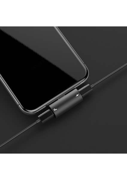 L46 iPhone Uyumlu Yuva Çoğaltıcı Siyah Lightning To Lightning fırsatları