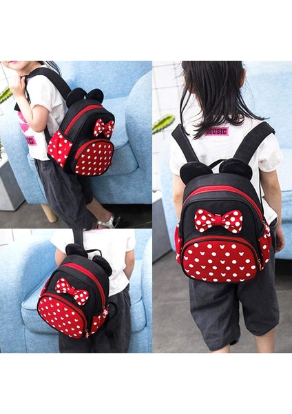 Sevimli Küçük Kız Sırt Çantası Su Geçirmez Küçük Çocuklar Sırt Çantaları Rahat Sırt Çantası Yürümeye Başlayan Seyahat Çantası Bebek Sırt Çantası Minnie Mouse Sırt Çantası (Yurt Dışından) modelleri
