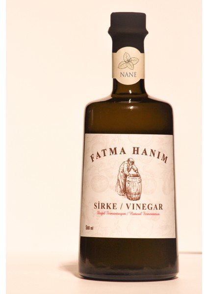 Nane Sirkesi 500 ml / Meşe Fıçılarında Doğal Fermantasyon