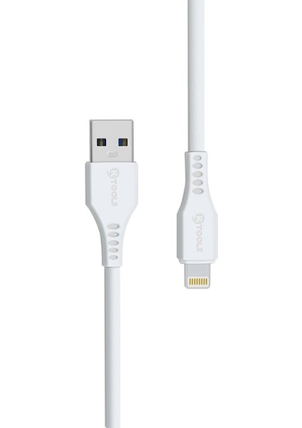 Master 2.4A 1 Metre Beyaz Lıghtnıng Data K