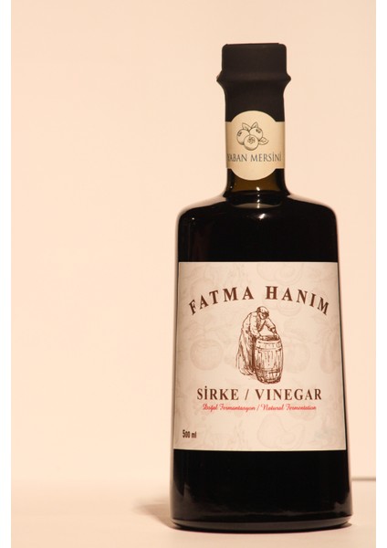 Yaban Mersini Sirkesi 500 ml / Meşe Fıçılarında Doğal Fermantasyon
