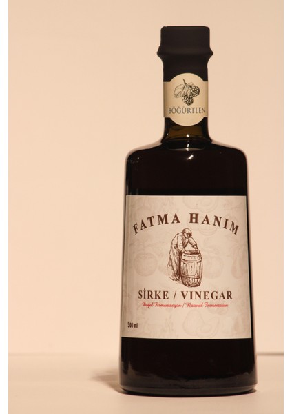 Böğürtlen Sirkesi 500 ml / Meşe Fıçılarında Doğal Fermantasyon