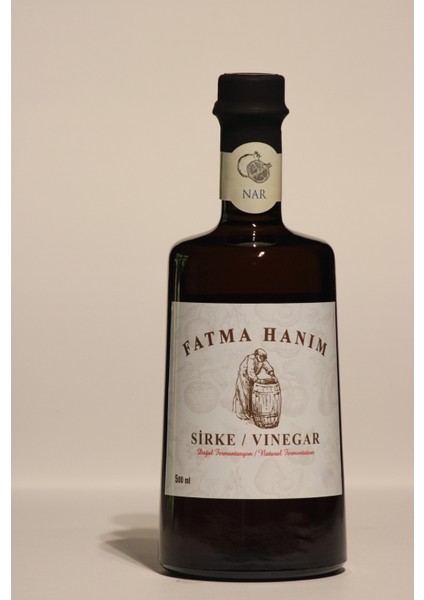 Nar Sirkesi 500 ml / Meşe Fıçılarında Doğal Fermantasyon