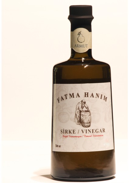 Armut Sirkesi 500 ml / Meşe Fıçılarında Doğal Fermantasyon