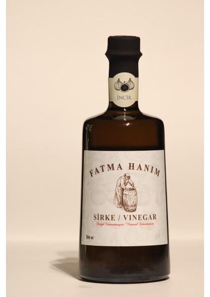Incir Sirkesi 500 ml / Meşe Fıçılarında Doğal Fermantasyon