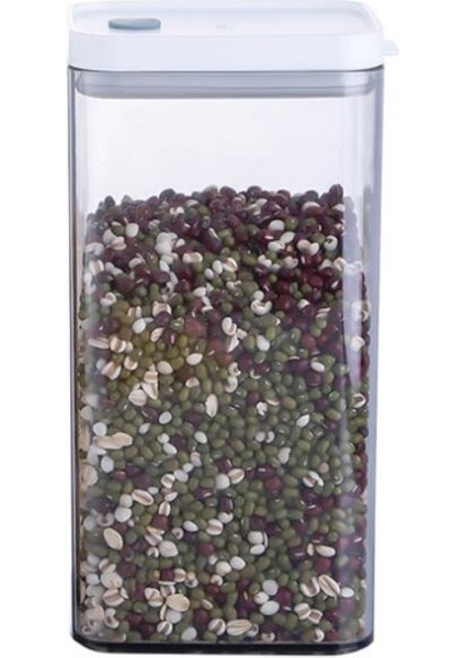 Kapaklı Şeffaf Mühürlü Kavanoz, Kapasite: 1500ML (Yurt Dışından)