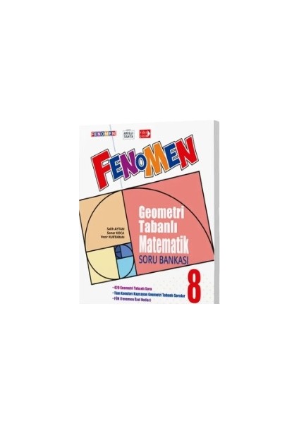 Fenomen Yayıncılık 8 Fenomen Geometri Tabanlı Matematik Soru Bankası