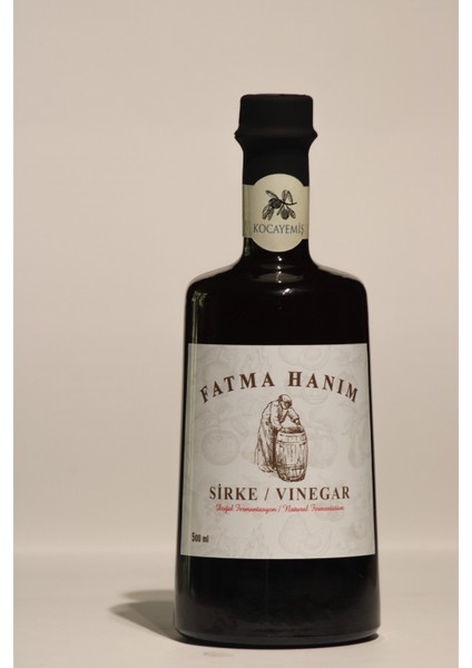 Kocayemiş Sirkesi 500 ml / Meşe Fıçılarında Doğal Fermantasyon